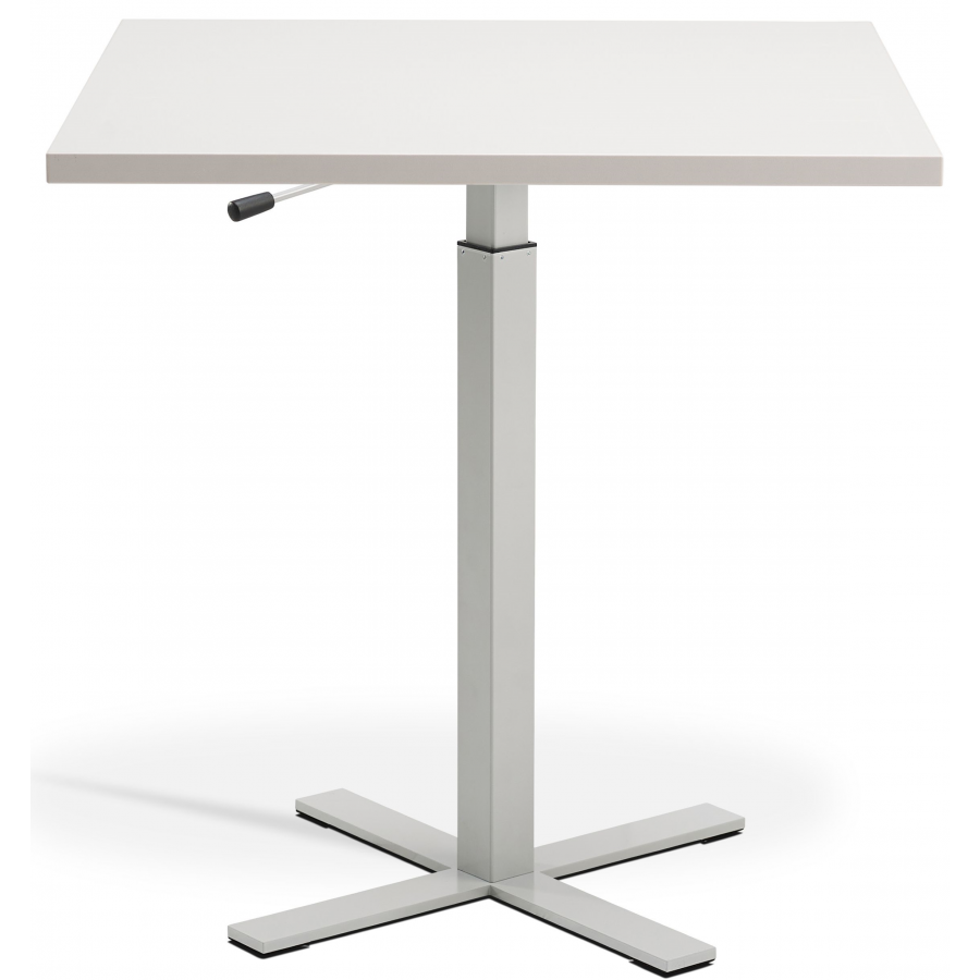 Boost Height Adjustable Meeting Table - 700x700mm